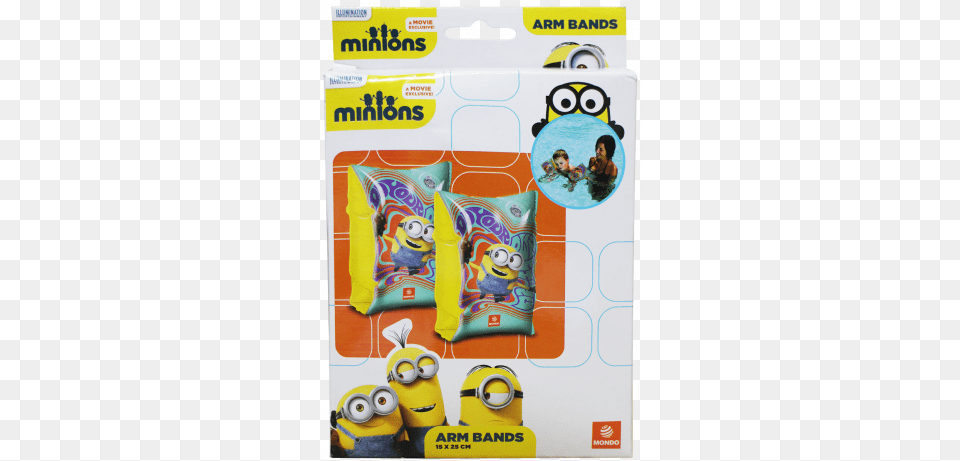 Despicable Me Minions Arm Bands Inflatable Armbands, Adult, Female, Person, Woman Png Image
