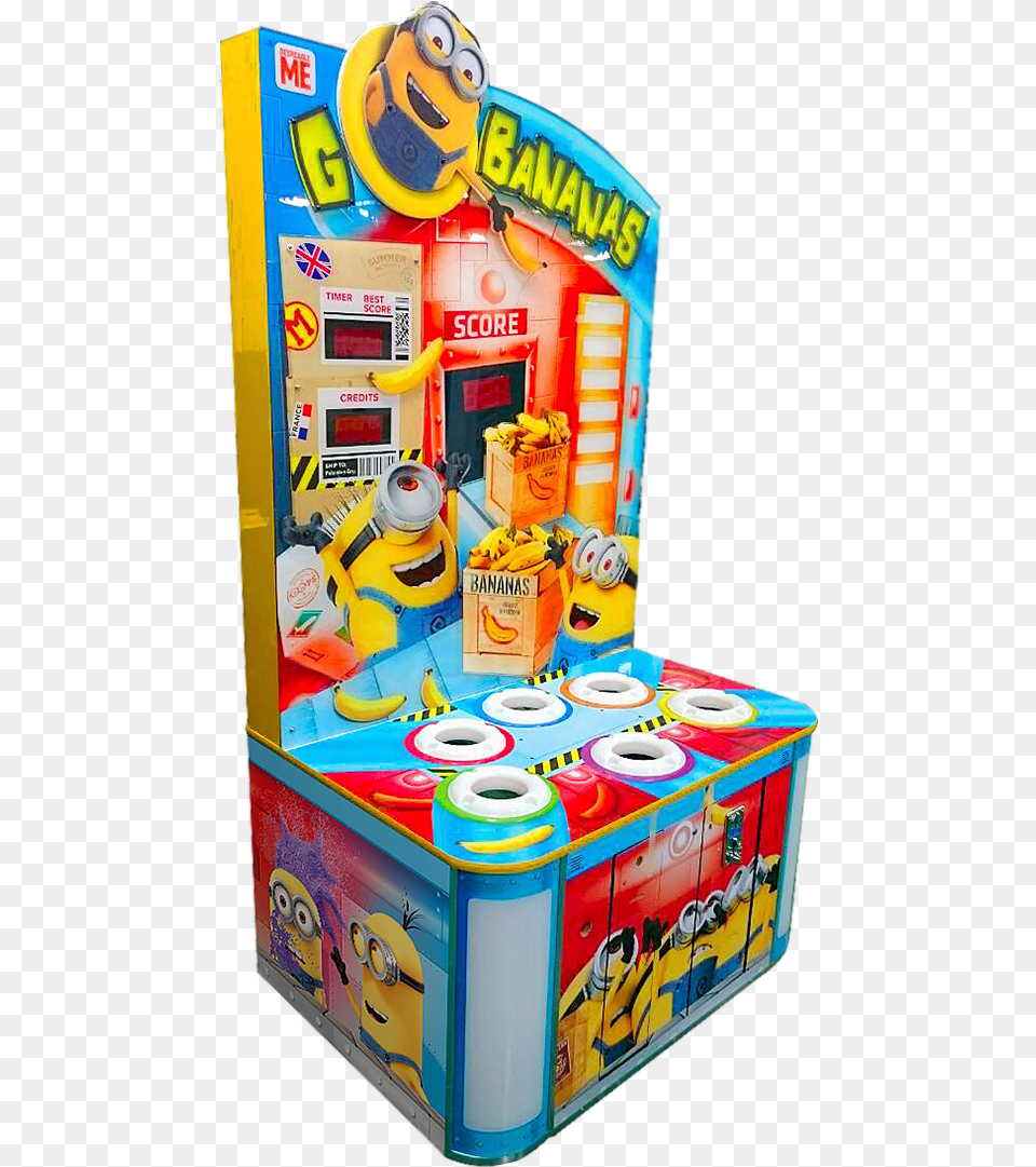 Despicable Me Minions Whacker Arcade Game, Indoors, Play Area Free Png