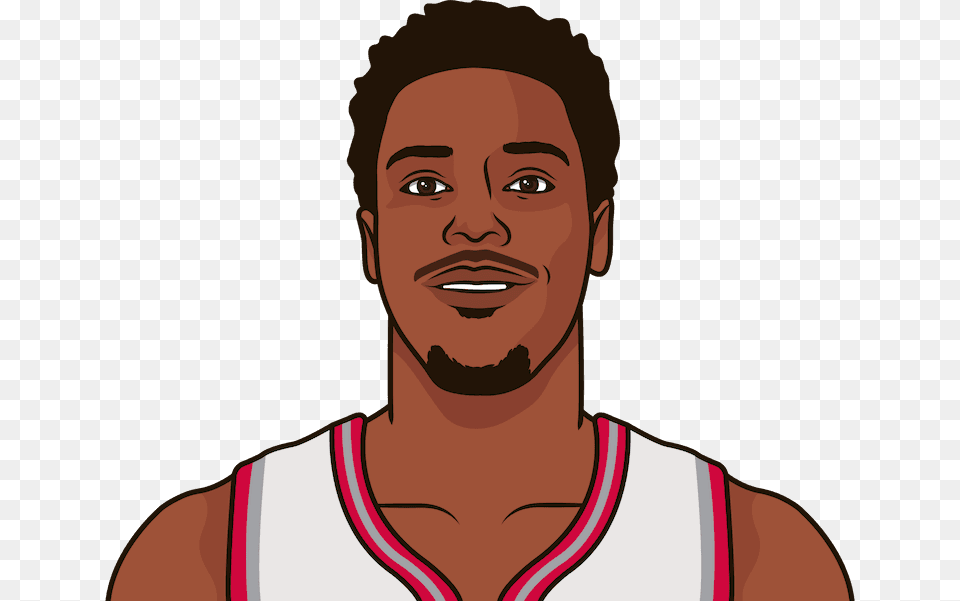 Despite A Season High 35 Points From Kyle Lowry The Paul George Cartoon Okc, Portrait, Body Part, Face, Head Png Image