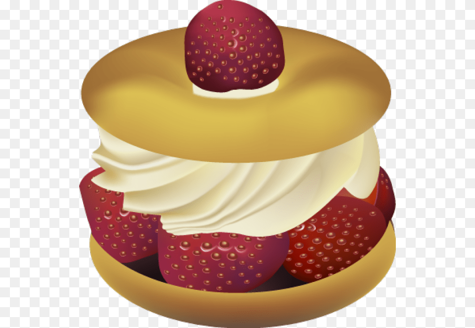 Dessert Clipart French Dessert Clipart, Cream, Food, Whipped Cream, Berry Png Image