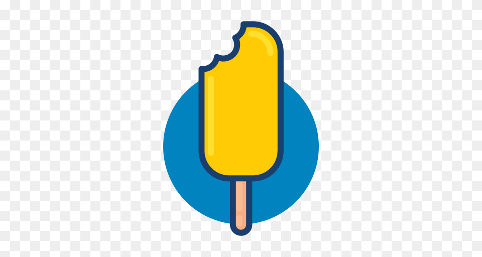 Dessert Food Ice Cream Popsicle Colorful Icon, Ice Pop Free Png