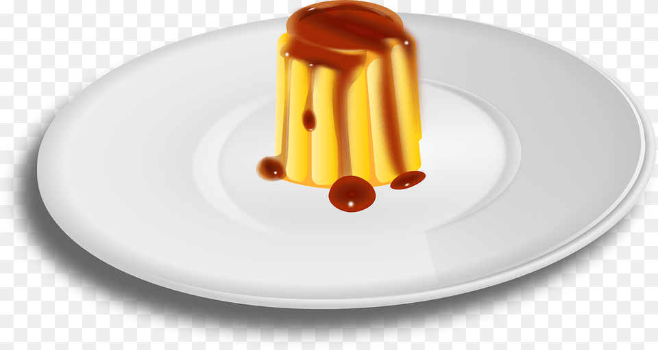 Dessert Plate Clipart, Food, Food Presentation, Caramel Png