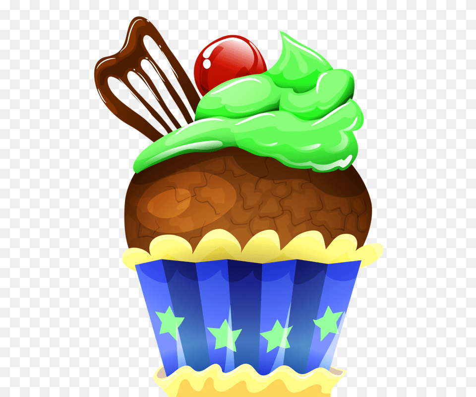 Desserts Cupcakes Cupcake Art And Cupcake, Cake, Cream, Dessert, Food Free Png Download