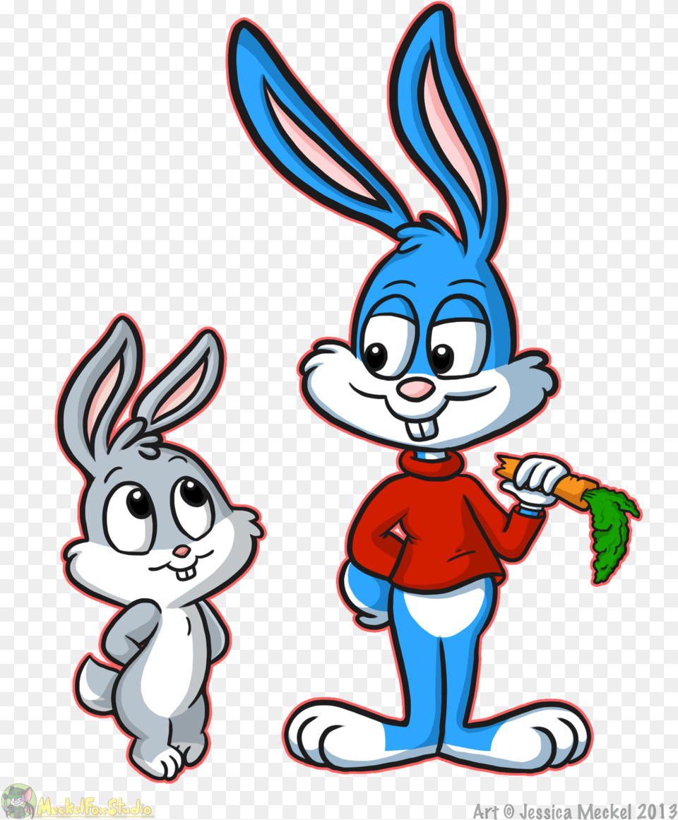 Dessiekisses Baby Bugs And Buster Bunny, Book, Cartoon, Comics, Publication Png Image