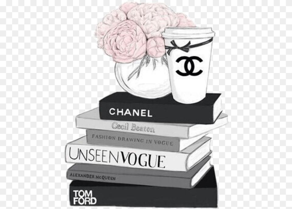 Dessin Chanel, Book, Publication, Cup, Disposable Cup Png
