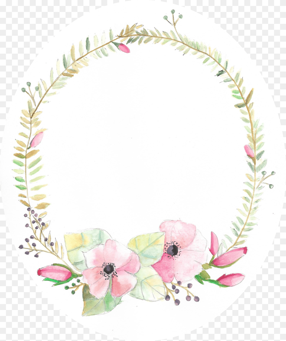 Dessin Couronne De Fleurs, Art, Floral Design, Plate, Graphics Png Image