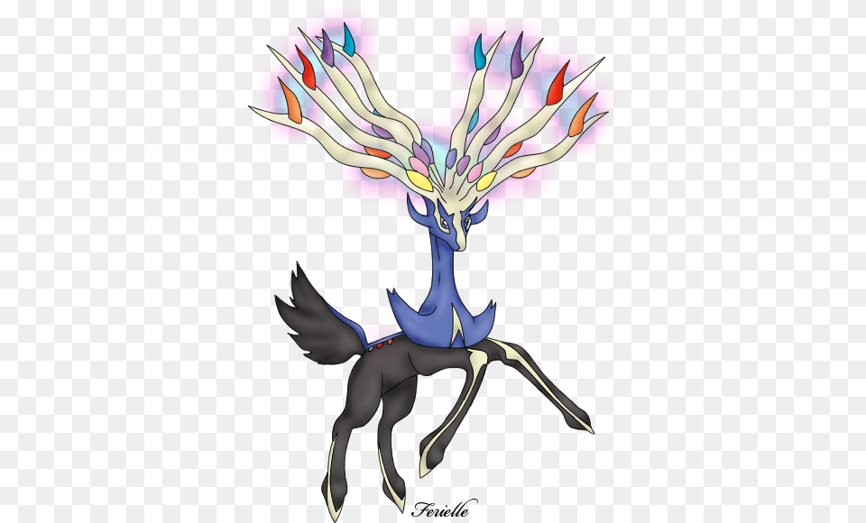 Dessin De Xerneas Pokemon Book Xerneas, Graphics, Art, Publication, Person Free Transparent Png