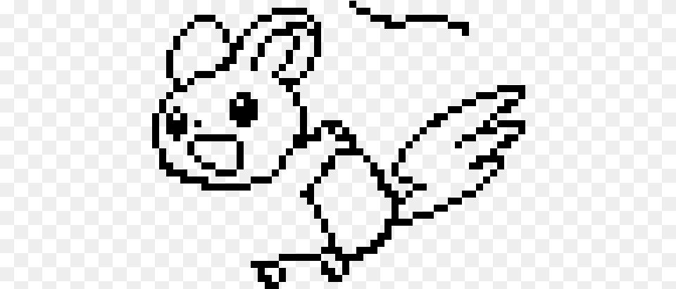 Dessin Pixel Emoji Pokemon, Gray Png