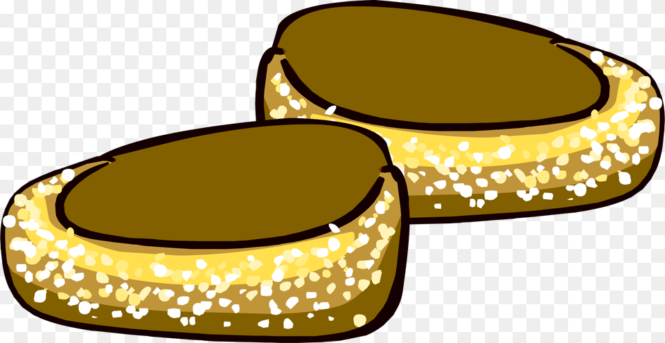 Destellos Dorados Zapatos Club Penguin, Dessert, Food, Pastry Free Png