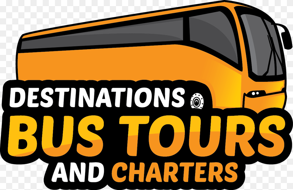 Destinations Bus Tours, Transportation, Vehicle, School Bus Free Transparent Png