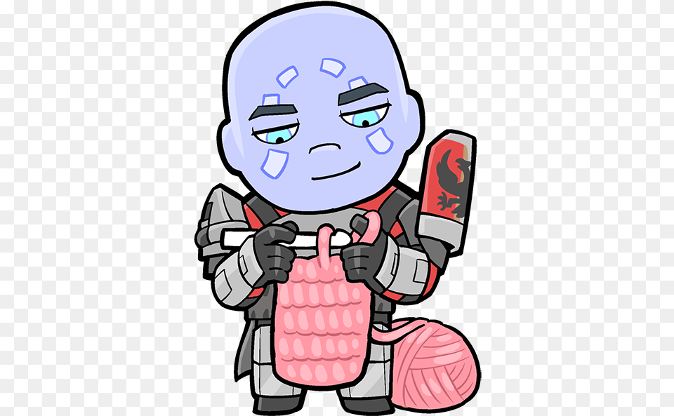 Destiny 2 Chibi Zavala, Baby, Person, Book, Comics Free Transparent Png