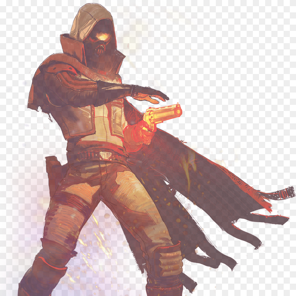 Destiny 2 Gunslinger, Adult, Male, Man, Person Png Image