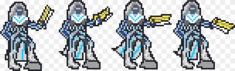 Destiny 2 Pixel Art Hunter, People, Person, Stilts Free Png