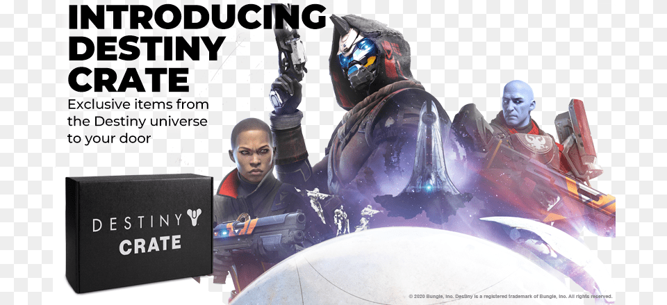 Destiny Crate Destiny 2, Poster, Advertisement, Baby, Person Png