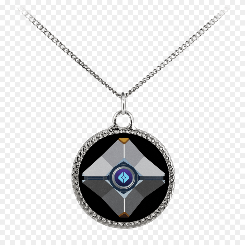 Destiny Ghost Deco Coin Necklace Hangry Gamer Gear Gamer, Accessories, Jewelry, Pendant, Diamond Free Png Download