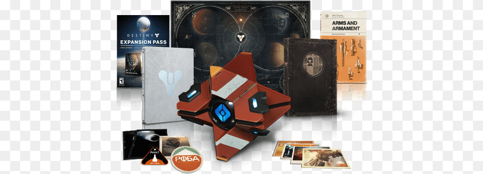 Destiny Ghost Edition Composite Destiny Ghost Edition Ps4 Game, Advertisement, Poster, Art, Collage Png