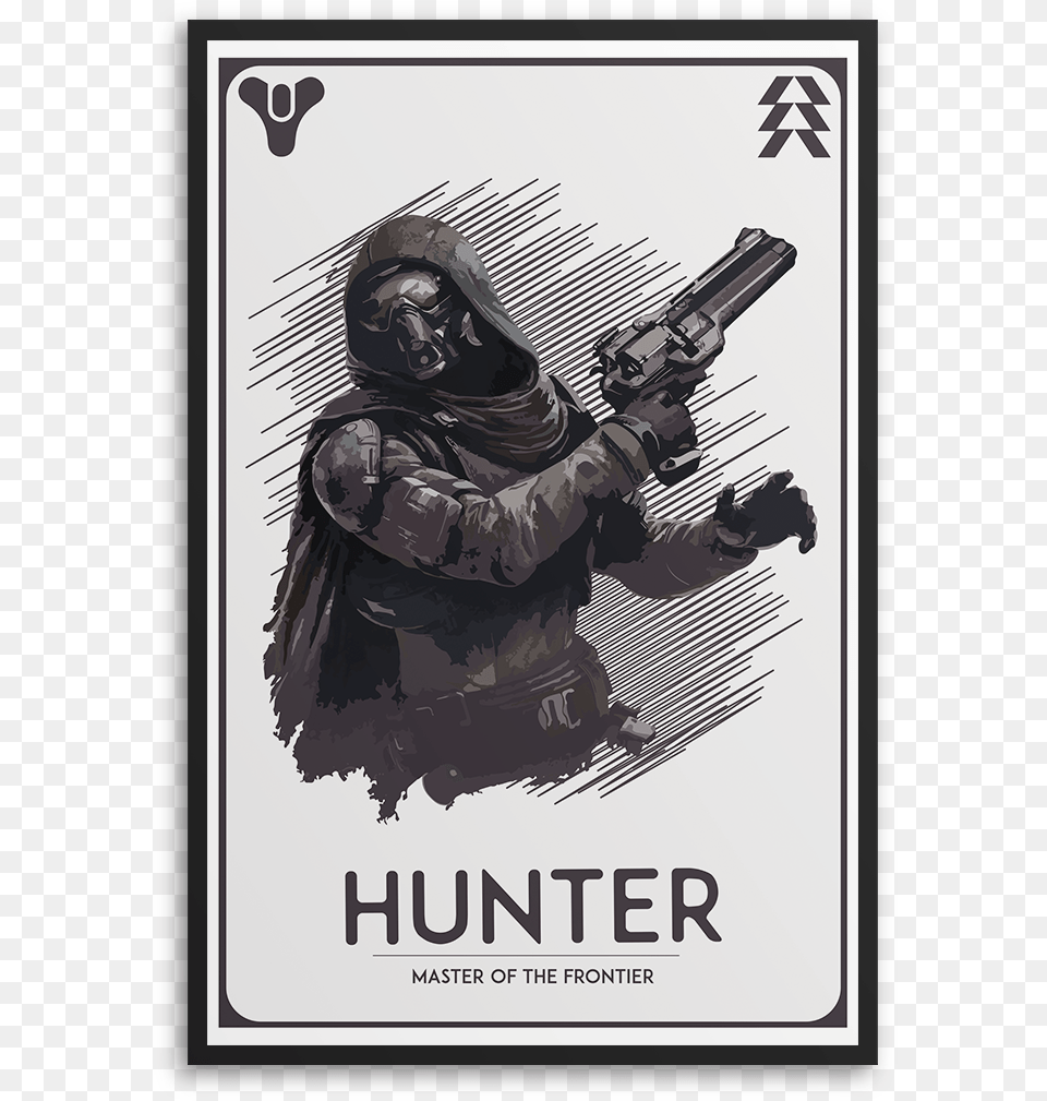 Destiny Hunter Titan Warlock Poster Collection Prints Abbonamento Playstation Plus 12 Mesi Nuovo, Handgun, Weapon, Firearm, Gun Png
