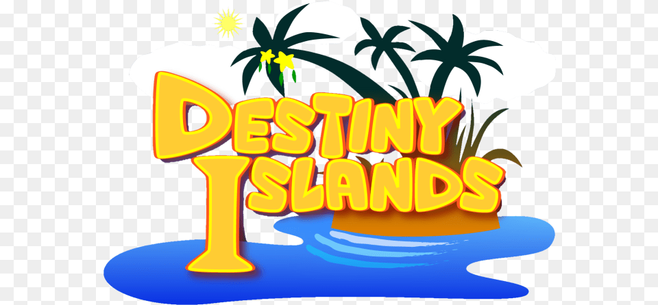 Destiny Islands Logo Kh Kingdom Hearts Destiny Island Logo, Dynamite, Weapon, Flower, Plant Free Transparent Png