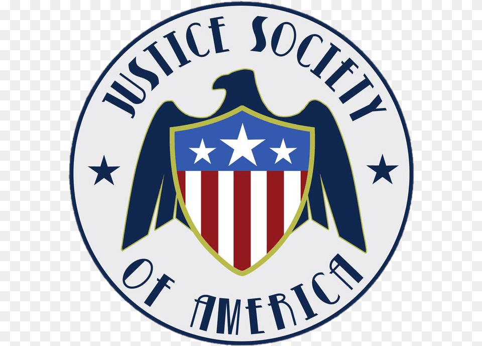 Destiny Leaves Its Mark Justice Society Of America Logo, Emblem, Symbol, Badge Free Transparent Png