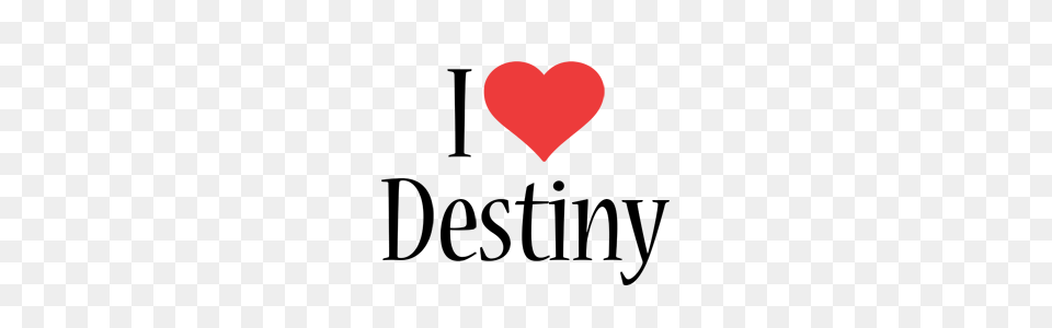 Destiny Logo Name Logo Generator, Heart Png Image