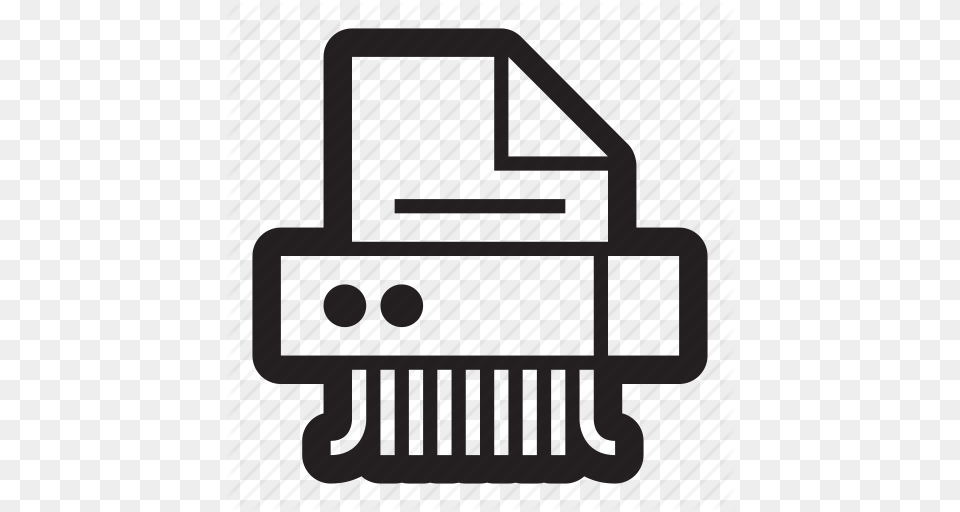 Destroy Documents Paper Security Shredder Icon, Gate, Electrical Device, Microphone, Lighting Png