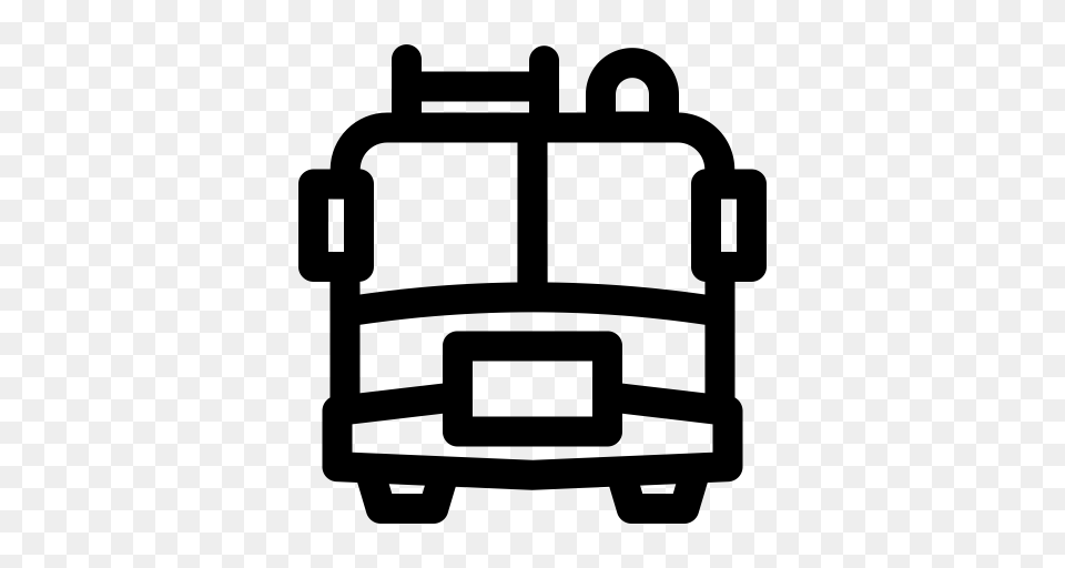 Destroy The Train Fire Engine Engine Icon With And Vector, Gray Free Png Download