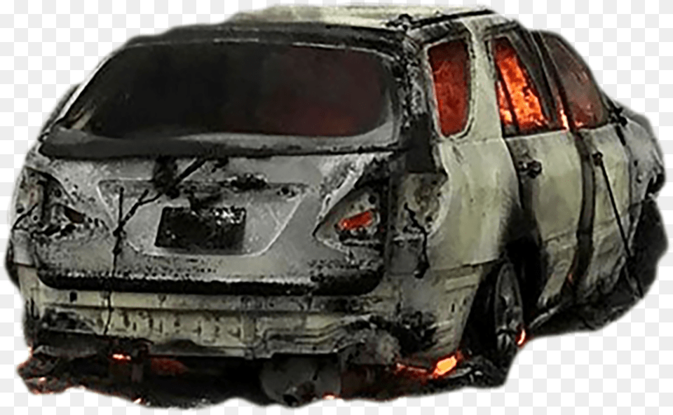 Destroyed Car, Transportation, Vehicle Free Png Download