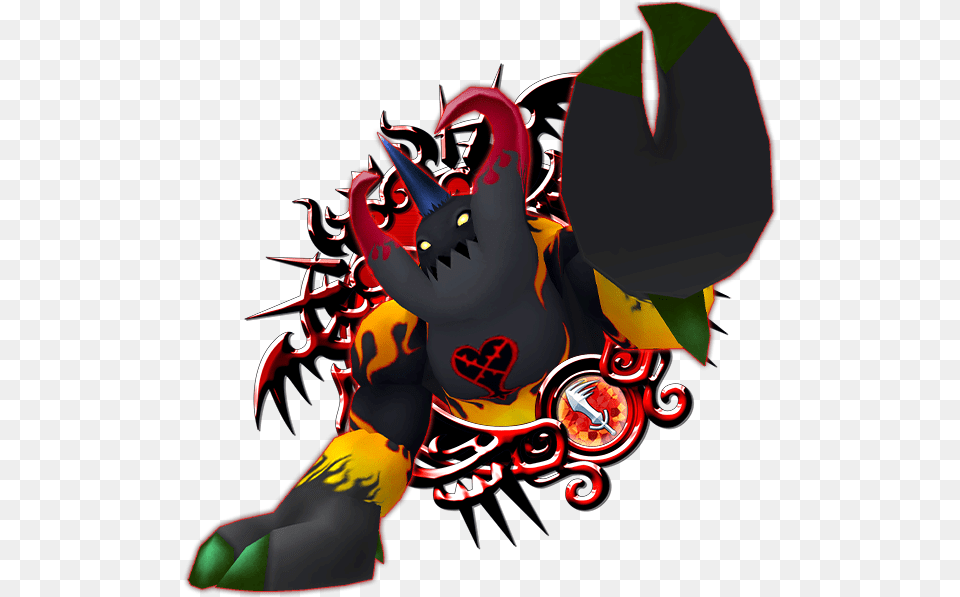 Destroyer Behemoth Axel Kingdom Hearts Clipart Full Kingdom Hearts 3 Xemnas, Baby, Person Free Png Download