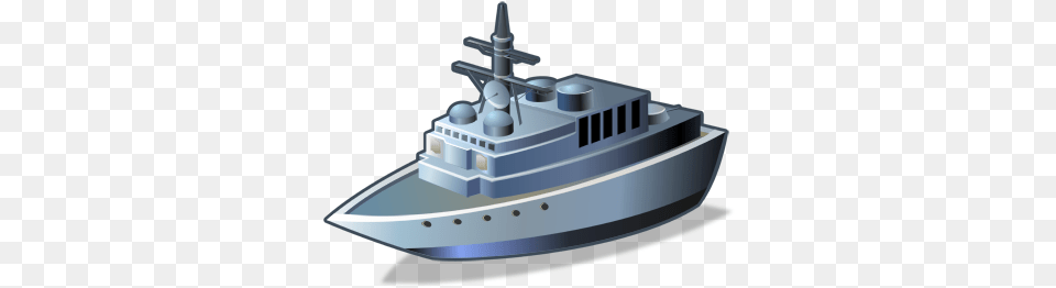 Destroyer Ship Warship Icon Destroyer Icon, Transportation, Vehicle, Yacht, Hot Tub Free Png Download