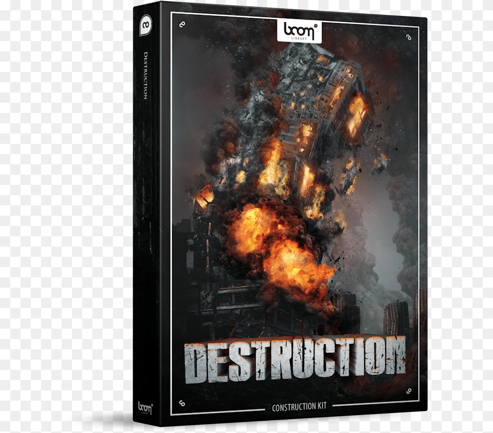 Destruction Sound Effects Library Product Box, Fire, Computer Hardware, Electronics, Hardware Free Png Download