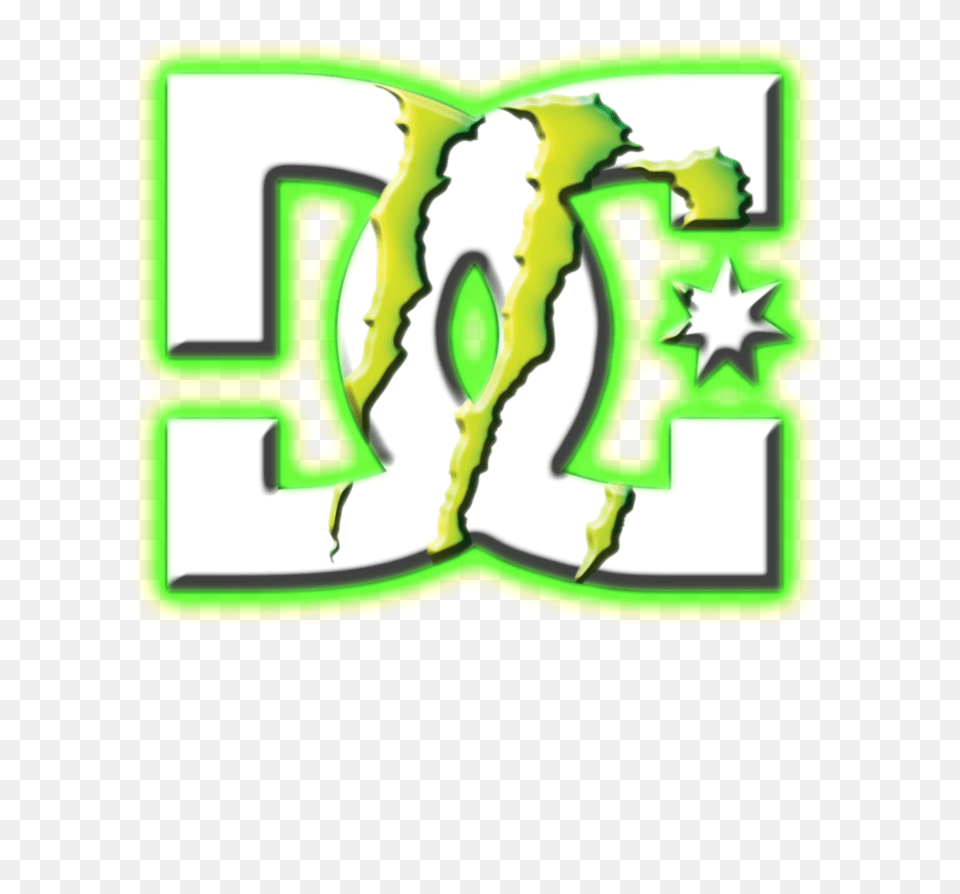 Detail For Dc Monster Logo, Green, Symbol, Text, Number Png Image