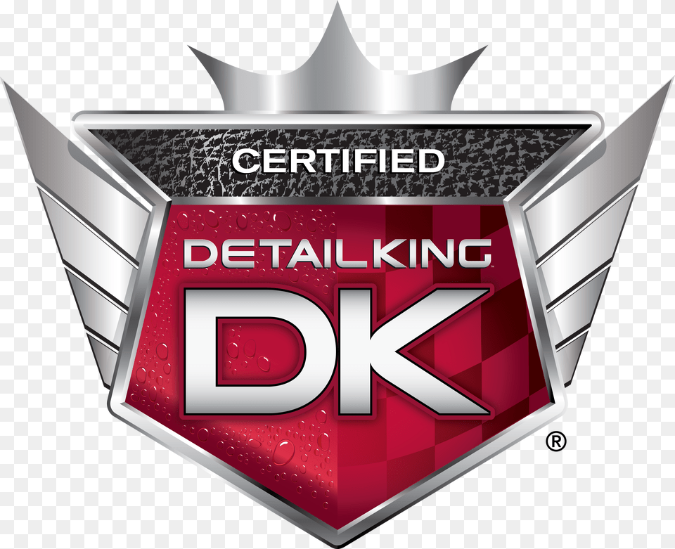Detail King Certified Auto Detailer Car Interior Cleaning Business Package, Badge, Logo, Symbol, Emblem Free Png