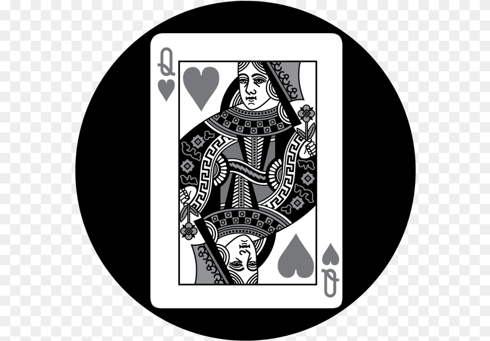 Detailed Card Queen Apollo Design Playing Card Real Size, Adult, Male, Man, Person Free Transparent Png