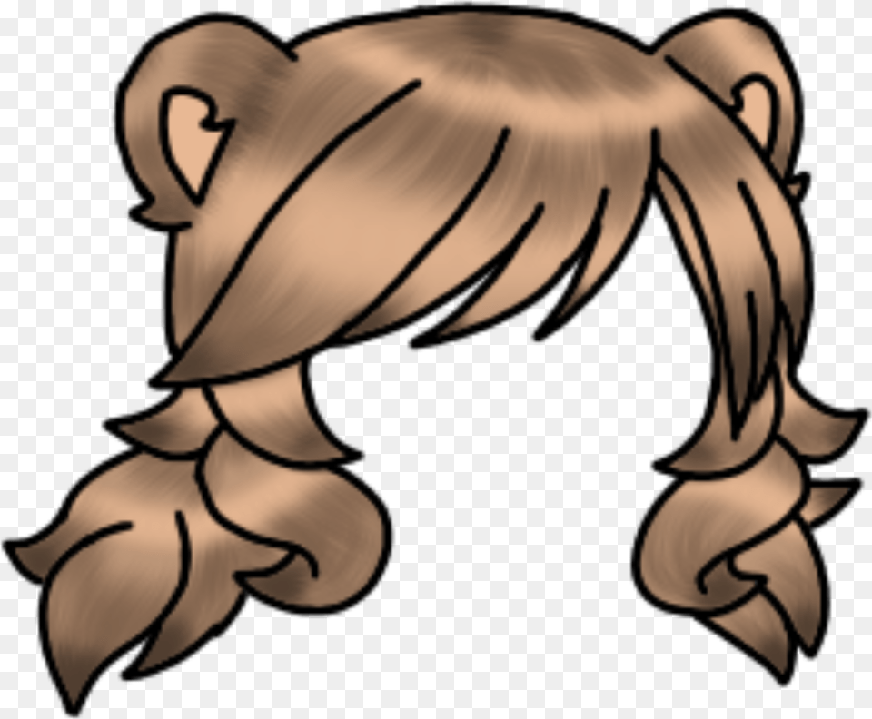 Detailed Gacha Hair, Adult, Female, Person, Woman Free Png Download