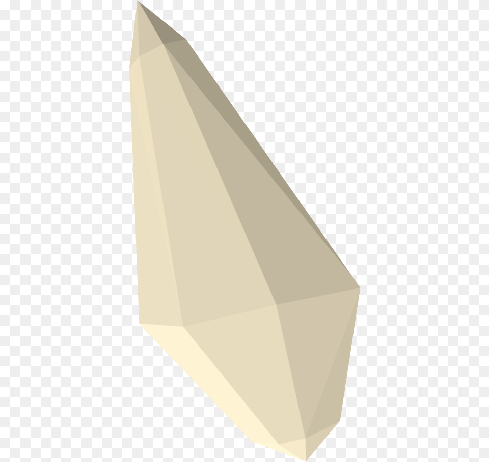 Detailed Runescape Spirit Shard, Crystal, Mineral, Quartz, Wedge Png