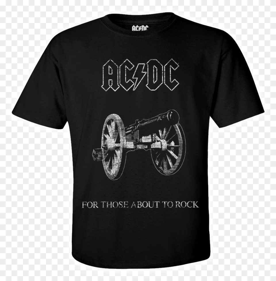 Details About Acdc Official T Shirt For Those About Wolfbrigade Run With The Hunted T Shirt, Spoke, T-shirt, Clothing, Machine Free Transparent Png