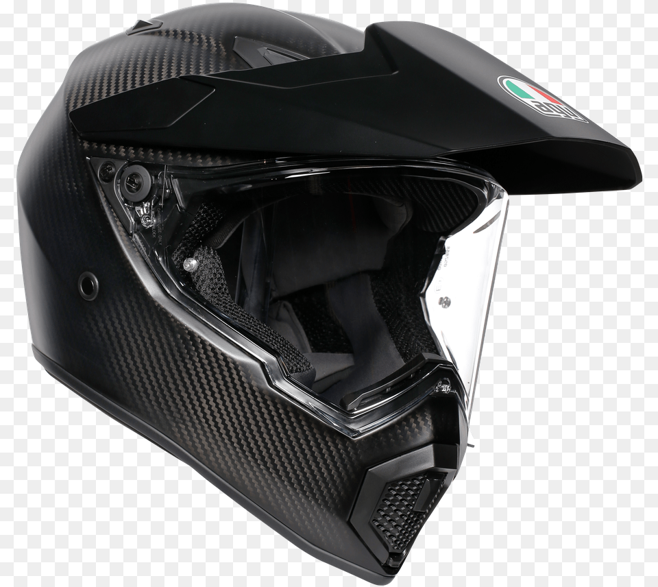 Details About Agv Ax9 Ax 9 Matt Carbon Offroad Motorcycle Agv, Crash Helmet, Helmet, Car, Transportation Free Png Download