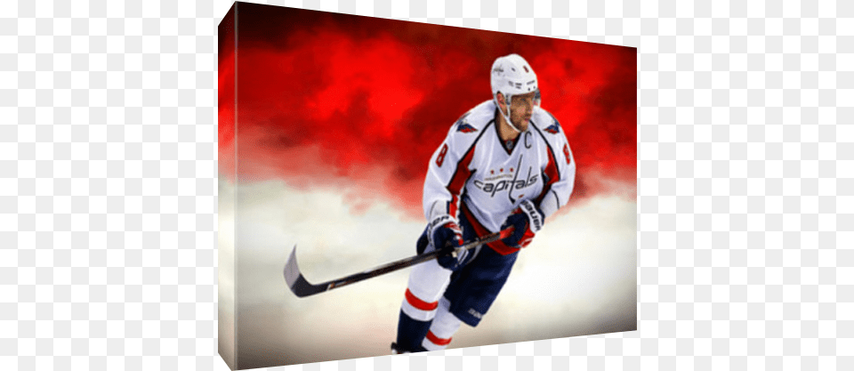 Details About Alex Ovechkin Washington Capitals Poster College Ice Hockey, Adult, Person, Man, Male Png Image