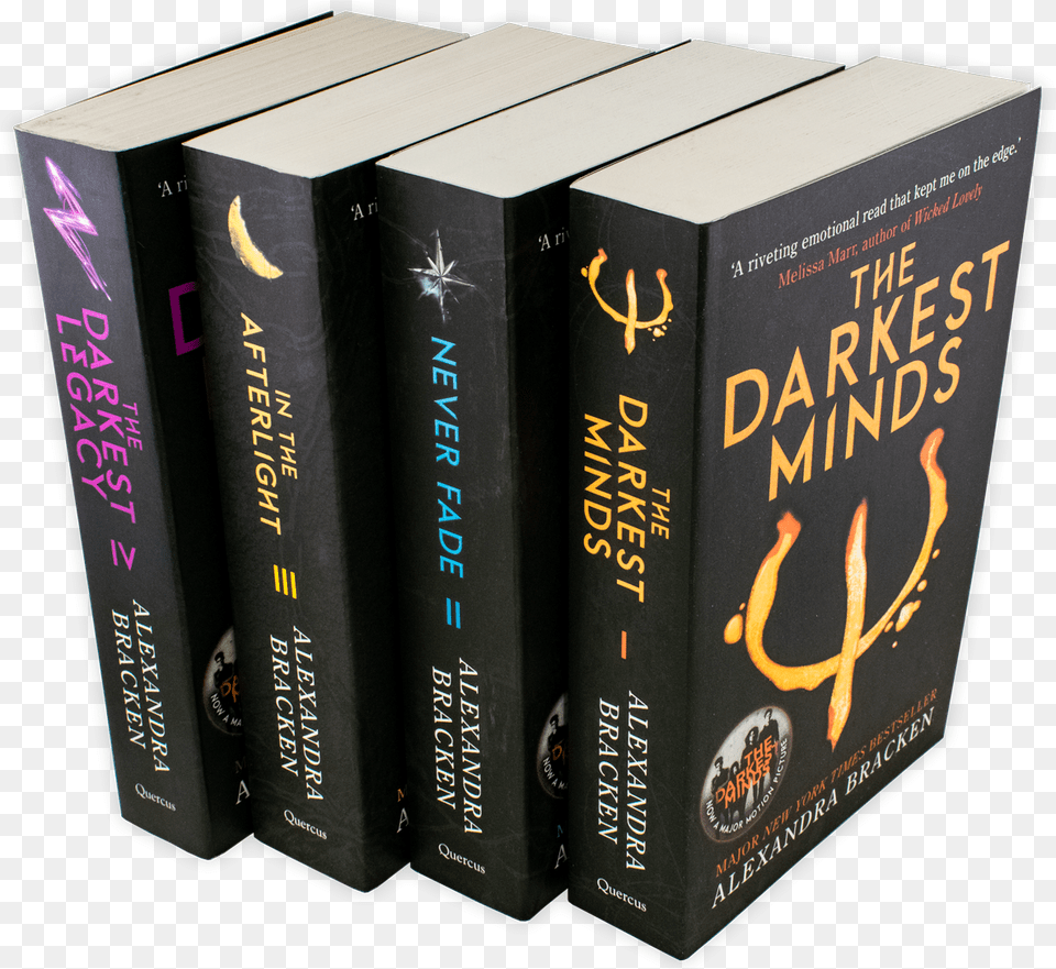 Details About Alexandra Bracken The Darkest Minds Collection Darkest Minds Books, Book, Novel, Publication, Box Free Transparent Png