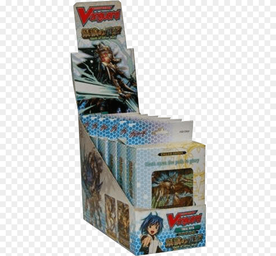 Details About Cardfight Vangaurd Slash Of Silver Wolf Trial Deck Box Action Figure, Person, Face, Head Png