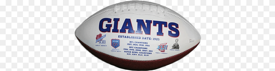 Details About Evan Engram New York Giants Logo Full Size Football Autographed Jsa Coa Beach Rugby, Ball, Rugby Ball, Sport Png Image
