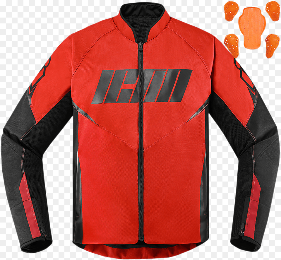 Details About Icon Hooligan Jacket 4xl Red Icon Hooligan Red, Clothing, Coat, Shirt Free Png Download