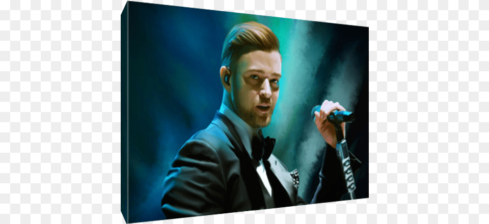 Details About Justin Timberlake Suit And Tie Poster Led Backlit Lcd Display, Accessories, Portrait, Photography, Person Png Image