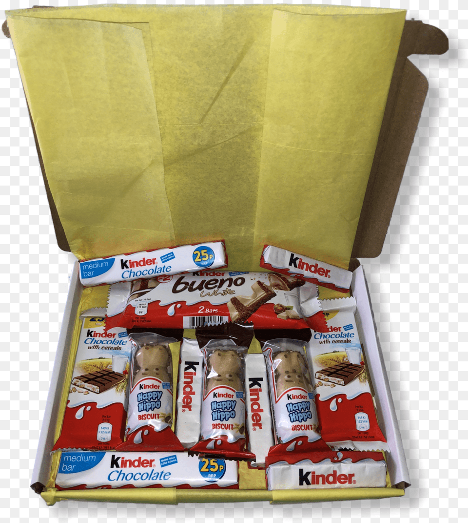 Details About Kinder Chocolate Mix Personalised Birthday Box, Food, Snack, Sweets, First Aid Free Png Download