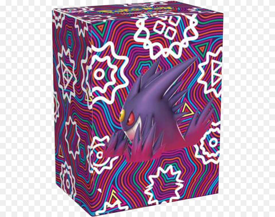 Details About Pokemon Mega Gengar Deck Box Deck Box Pokemon Mega Gengar, Art, Modern Art, Pattern Free Transparent Png