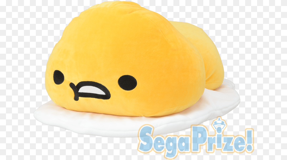 Details About Sega Sanrio Characters X Monomials Gudetama Jumbo Plush Sega, Cushion, Home Decor, Toy, Pillow Png Image