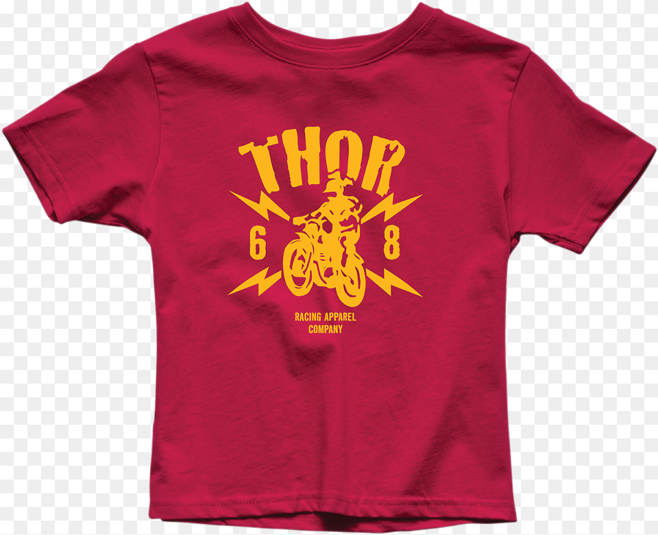 Details About Thor Toddler Lightning T Shirts 3t Red, Clothing, Shirt, T-shirt Free Png Download