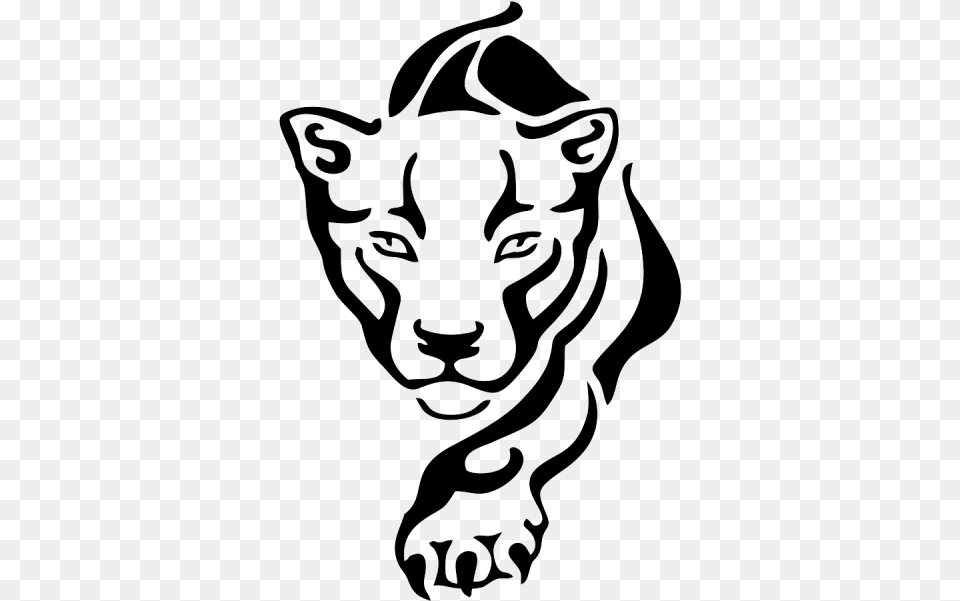 Details About Tiger Decal Lion Sweet Puma Jdm Auto Mercer Middle School, Gray Png Image