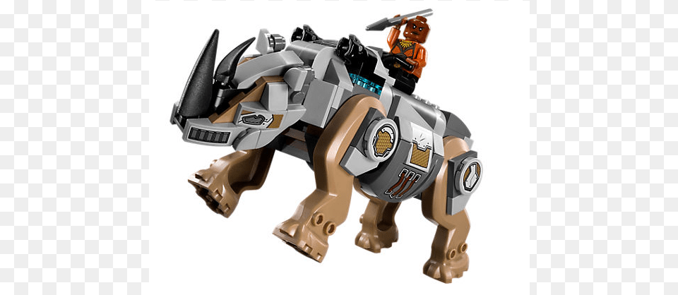Details Black Panther Movie Rhinoceros, Robot, Device, Grass, Lawn Png Image