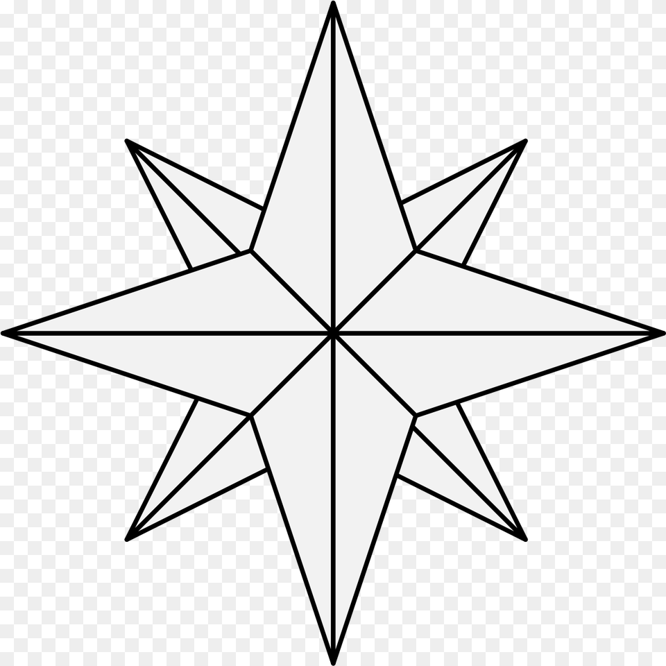 Details Compass Star, Star Symbol, Symbol, Leaf, Plant Png Image